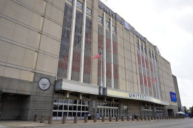 Chicago, Illinois ABD - 16 Ağustos 2024 DNC, Demokratik Ulusal Kongre Chicago, Illinois 'deki United Center' da düzenleniyor..