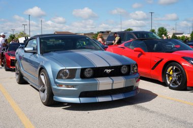 Ford Mustang ekranda