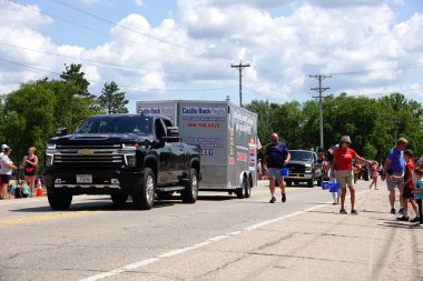 New York, ABD - Eylül 28, 2016: New York sokaklarında Amerika 'nın katılımcıları