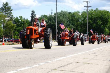 Amerika 'nın bağımsızlık günü askeri geçit töreni