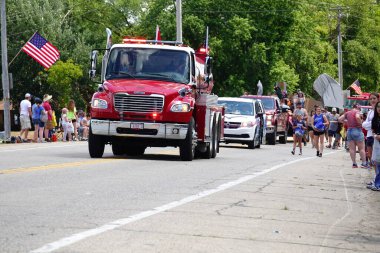Portland, Oregon - 19 Temmuz, 27: 00 Portland Gül Festivali Portland 'ın en büyük ve en büyük çiçek geçit törenlerinden biridir.