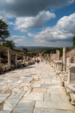 Türkiye 'deki antik ephesus şehri.