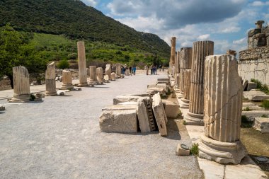 Türkiye 'deki antik ephesus şehri.