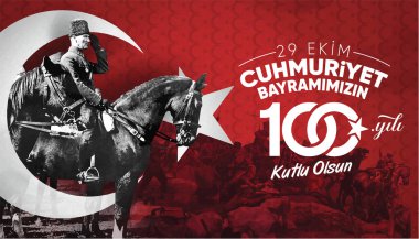 29 Ekim Cumhuriyet Bayrami Kutlu Olsun. Çeviri: 29 Ekim Cumhuriyet Günümüz kutlu olsun..