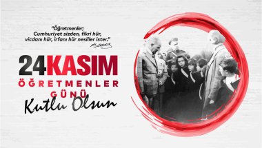 24 kasım, ogretmenler gunu kutlu olsun. Çeviri: Türk bayramı, 24 Kasım Öğretmenler Günü.