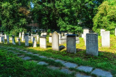 REMUH Jewish Cemetery - one of the oldest Jewish cemeteries in Europe. Established in 1553. District of Kazimierz (Krakow Jewish Quarter).