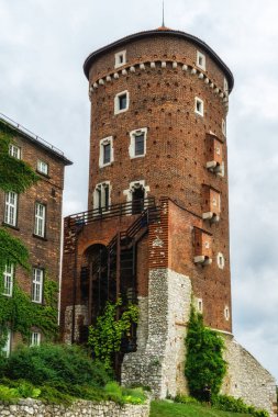 Senator tower at Wawel castle, Krakow, Poland. Medieval tower.