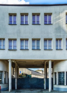 Krakow, Poland - August 14, 2022: Factory of Schindler in Krakow (Poland) is now a museum dedicate to the memory of this German who save life of 1200 jews during holocaust