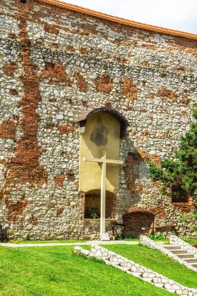 Detalhes Famosa Abadia Beneditina Tyniec Polônia — Fotografia de Stock