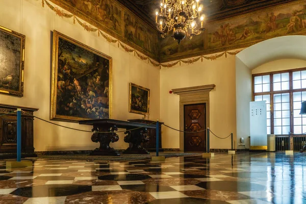 stock image Krakow, Malopolska, Poland - 16 August 2022: Royal Chambers at Wawel Castle, Krakow