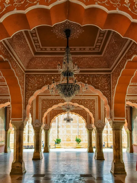 Saal Der Öffentlichen Audienz Diwan Khas Stadtpalast Jaipur Rajasthan Indien — Stockfoto