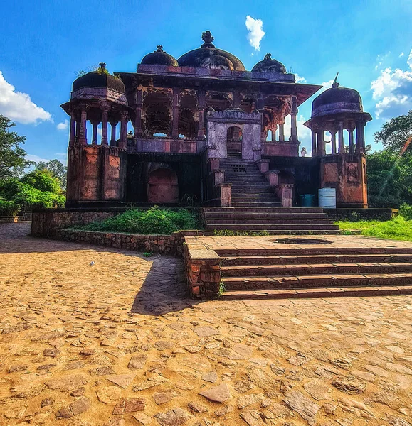Templo Arqueado Ranthambore Fort Rajastán India — Foto de Stock