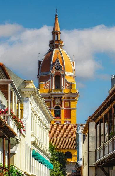 콜롬비아에서 유적중 하나인 카르타 헤나데 대성당의 — 스톡 사진