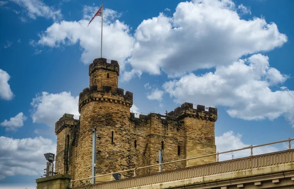 Newcastle Castle Keep Och Black Gate Centrum Allt Som Återstår — Stockfoto