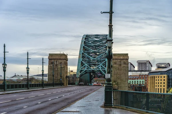 Ponte Tyne Newcastle Tyne Simbolo Del Nord Est Dell Inghilterra — Foto Stock