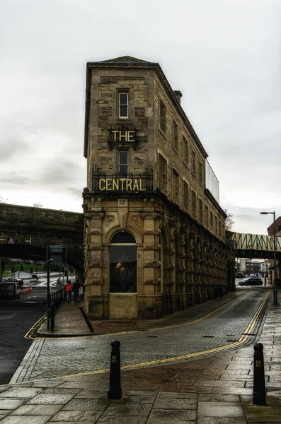 Newcastle Tyne Anglie Prosince 2022 Central Pub Exteriér — Stock fotografie