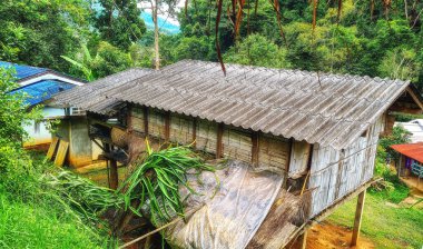 doi Inthanon Milli Parkı içinde dağ tesisi
