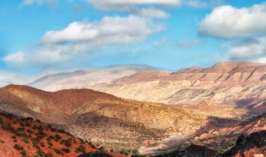 Güzel dağ manzarası Konumu Atlas Dağları, Fas, Kuzey Afrika