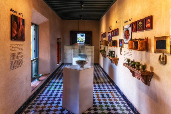 Marrakech Morroco Outubro 2022 Detalhes Museu Artes Culinárias Marroquinas — Fotografia de Stock