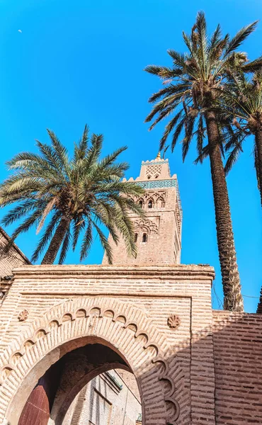 stock image The Koutoubia Archeological Mosque Marrakesh, Morocco.