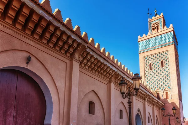 stock image view of Moulay El Yazid Mosque, Marrakesh, Morocco