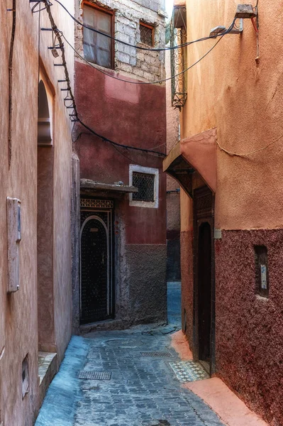 stock image The beautiful alleyways of the Medina of Marrakesh, Morocco, North Africa