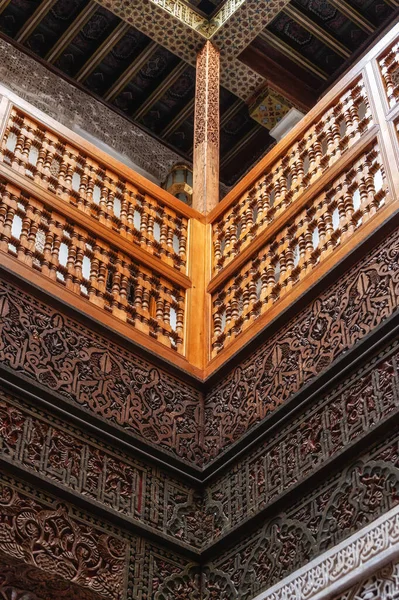 Madrasa Ben Youssef, Marakeş, Fas. Bu Madrasa, Marakeş 'te bir İslami üniversiteydi..