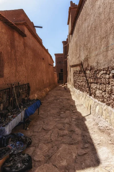 Villaggio Berbero Nelle Montagne Dell Alto Atlante Marocco Nord Africa — Foto Stock
