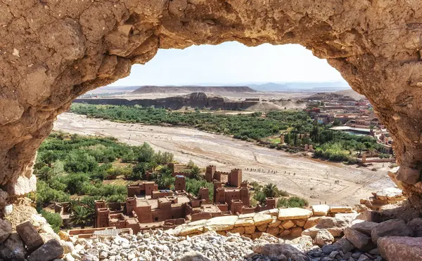 Berberbyn Höga Atlasbergen Marocko Nordafrika — Stockfoto