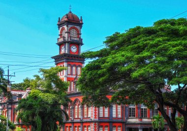Queen 's Royal College - bir lise ya da erkek öğrenciler için üniversite. İspanya Limanı, Trinidad ve Tobago, Güney Amerika .