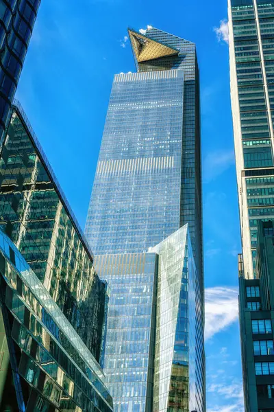 New York, ABD 'deki Edge gözlem güvertesi. Sokak manzarası.
