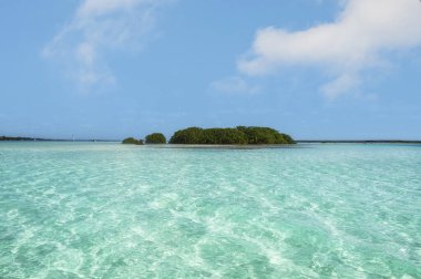 Güzel Bacalar, en çok Yedi Renkli Gölü ile tanınır ve Quintana Roo, Meksika 'nın güneyinde yer alır.