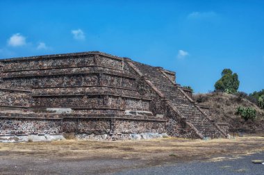 Teotihuacan piramit kompleksi Mexico Highlands ve Mexico Valley 'e yakın..