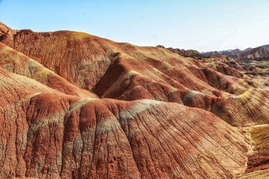 Zhangye Danxia Landform Jeoloji Parkı, Gansu, Çin