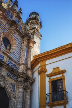 Eski San Jose Katedrali manzarası. Cizvit Manastırı, şimdi bir kültür merkezi Campeche'deki/daki oteller ana Tapınağı öyleydi. Meksika