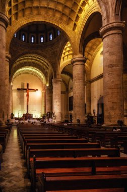 San Ildefonso Katedrali, İçişleri, Plaza Grande, Merida, Yucatan Eyaleti, Meksika