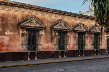 Casa de Montejo Sarayı, Plaza Grande, Merida, Yucatan Eyaleti, Meksika