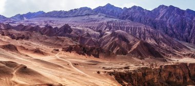 Turpan 'daki Kızıl Vadi, Xinjiang Uygur Özerk Bölgesi, Çin