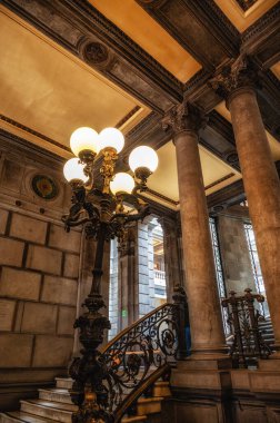 Mexico, Mexico City, Museo Nacional de Arte, Ulusal Sanat Müzesi, 20. yüzyılın başlarında Neoklasik Tasarım, Centro Historico