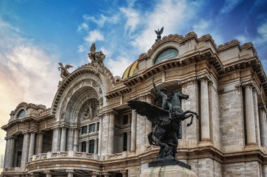 Palacio de Bellas Artes, Güzel Sanatlar Sarayı, Müze ve opera binası, tarihi merkez, Mexico City, Federal Bölge, Meksika