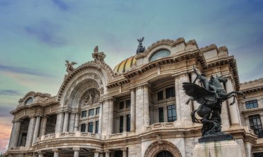 Palacio de Bellas Artes, Güzel Sanatlar Sarayı, Müze ve opera binası, tarihi merkez, Mexico City, Federal Bölge, Meksika