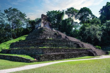 Templo de la Cruz, Palenque, Meksika 'daki Cross Tapınağı.