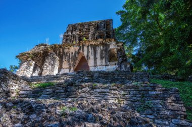 Templo de la Cruz, Palenque, Meksika 'daki Cross Tapınağı.