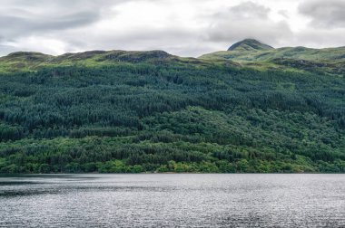 Tarbet İskoçya, İngiltere 'den Lomond Gölü manzarası
