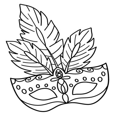  Mardi Gras Maskesi 'nin sevimli ve komik renkli bir sayfası. Çocuklar için saatlerce boyama eğlencesi sağlıyor. Renk, bu sayfa çok kolay. Küçük çocuklar ve yeni yürümeye başlayanlar için uygun..