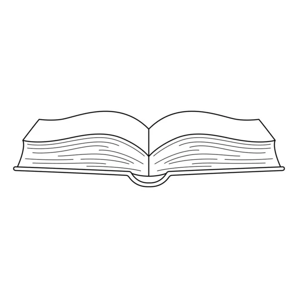 Uma Página Colorir Bonito Engraçado Livro Texto 100 Day School —  Vetores de Stock
