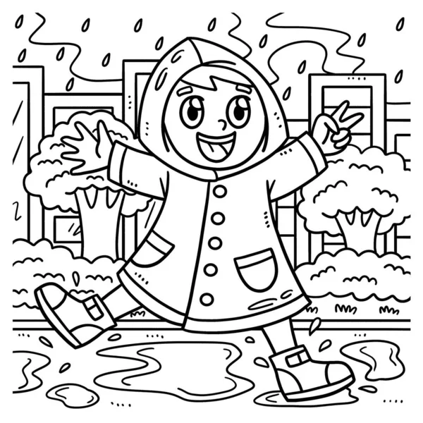 Cute Funny Coloring Page Provides Hours Coloring Fun Children Color — Vector de stock