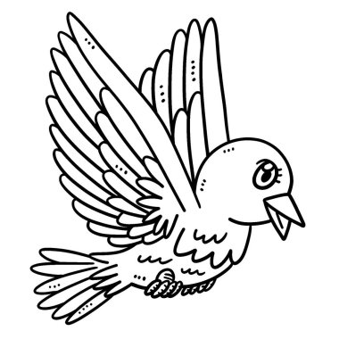 Şirin ve komik renkli bir sayfa... Çocuklar için saatlerce boyama eğlencesi sağlıyor. Renk, bu sayfa çok kolay. Küçük çocuklar ve yeni yürümeye başlayanlar için uygun..