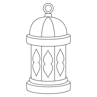 Ramazan Feneri 'nin sevimli ve komik renkli sayfası. Çocuklar için saatlerce boyama eğlencesi sağlıyor. Renk, bu sayfa çok kolay. Küçük çocuklar ve yeni yürümeye başlayanlar için uygun..