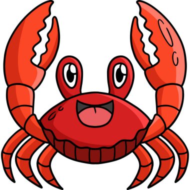 Bu karikatür, Kızıl Jamaika Yengeç illüstrasyonunu gösteriyor.